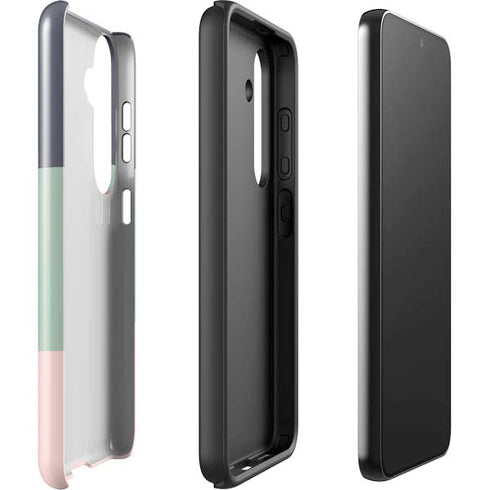 Striped Spring Colors Galaxy S25 Impact Case